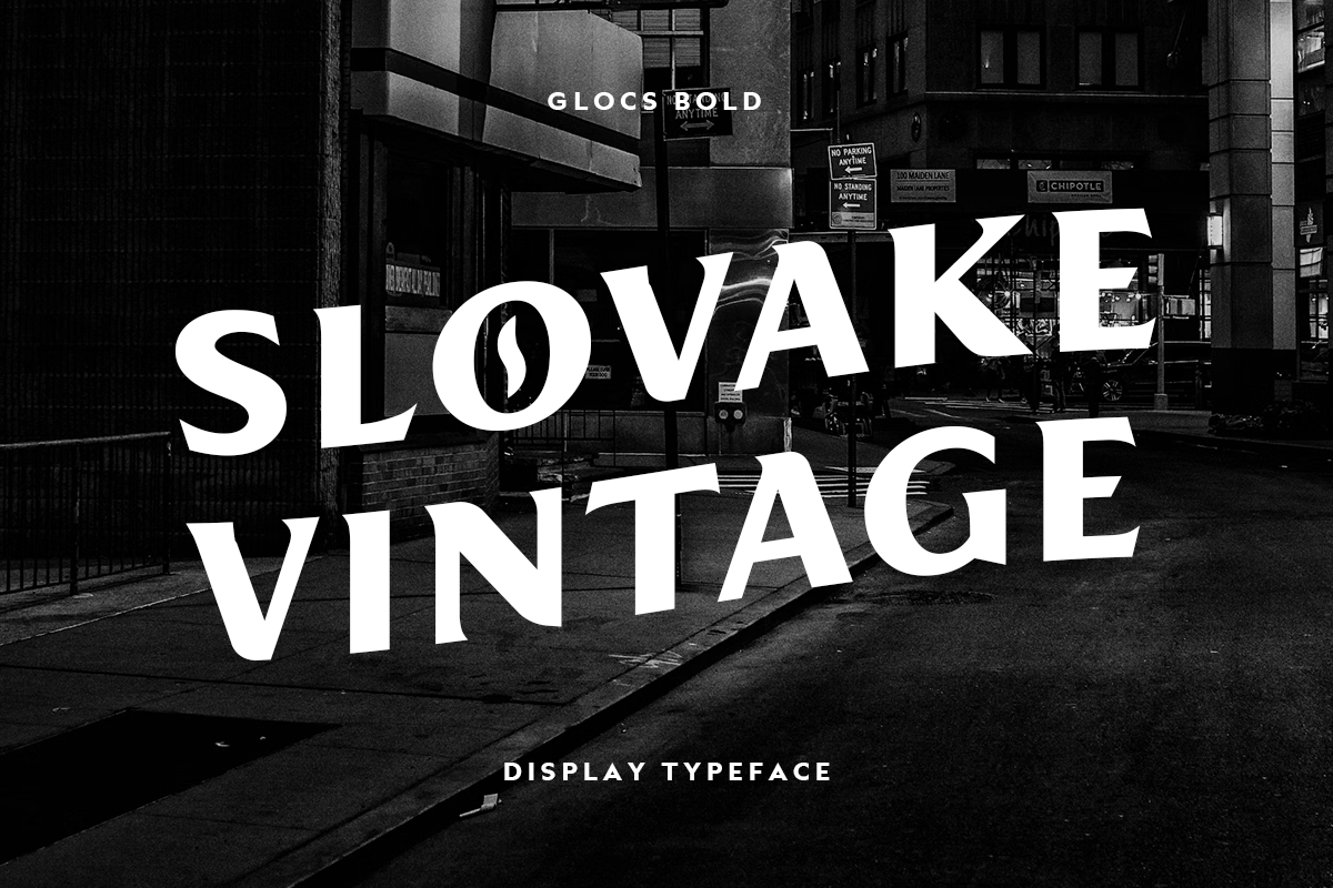Vintage Font - Glocs, a Sans Serif Font by Yukita Creative (Photo 15 of 17)
