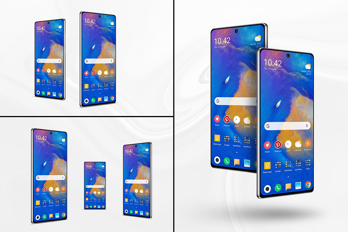Note S20 Smartphone Mockups, an Android Mockup by ydlabs (Photo 4 of 5)
