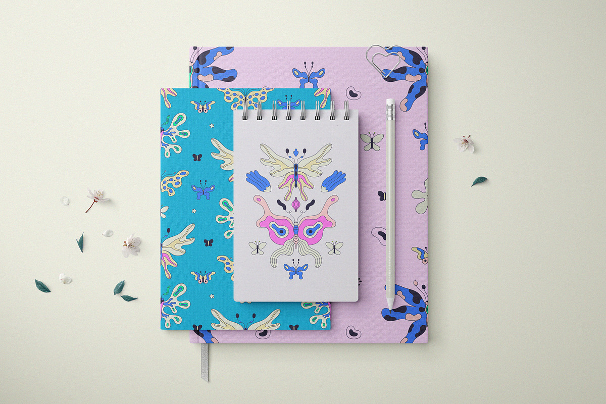 Quirky B-Flies - Clipart Collection, a Graphic by Leila Divine (Photo 7 of 13)