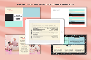 Brand Slide Deck Canva Templates