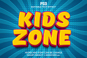 Kids zone 3d Psd Text Effect, a Layer Style Add-On by bdrobin (Thumbnail 2 of 2)