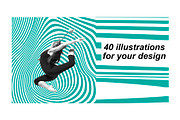 40 optical illusions, an Illustration by Lina_Lisichka (Thumbnail 6 of 7)