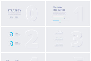 Neumorphic PowePoint Presentation