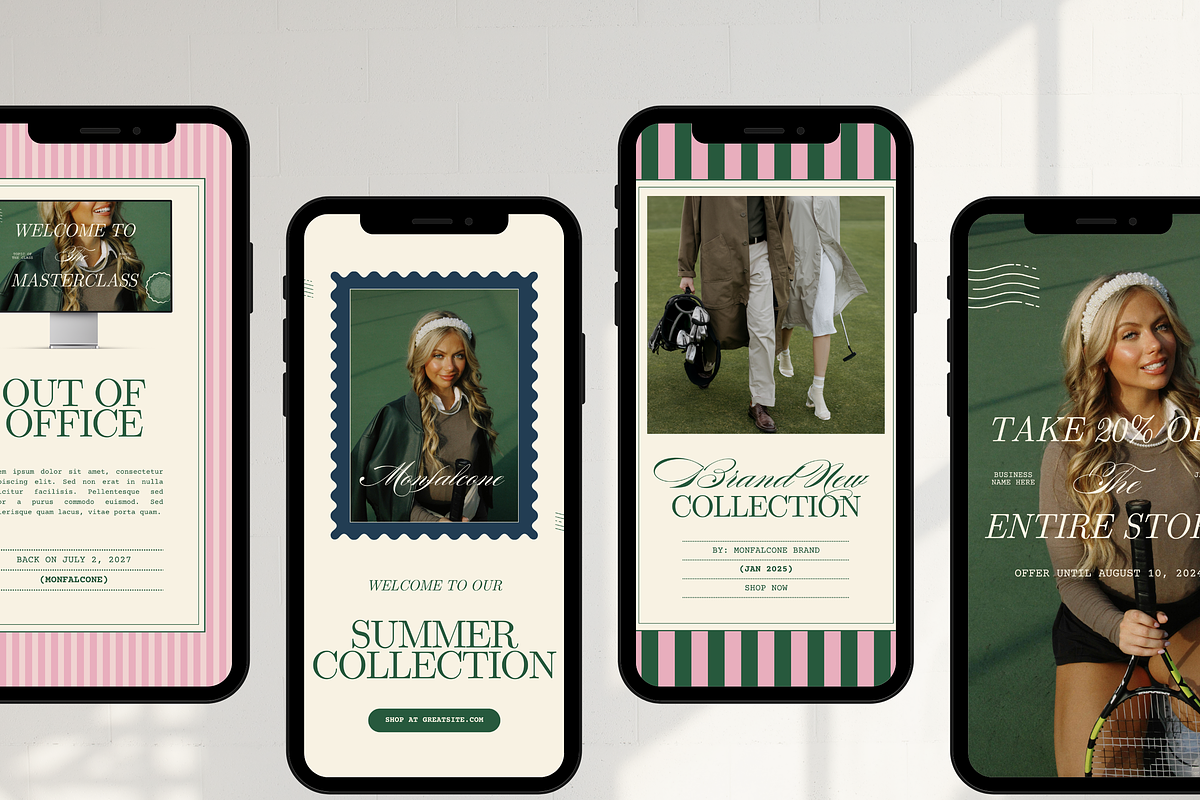 Modern Instagram Stories Posts Canva preview 5