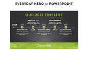 Everyday Hero Powerpoint HD Template, a Presentation Template by Blixa 6 Studios (Thumbnail 8 of 10)