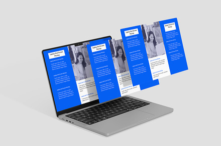 LAPTOP SCREEN MOCKUP