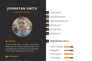 Modern Resume Template Vol.2