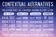 Lunchbox ALL + Webfonts, a Sans Serif Font by Kimmy Design (Thumbnail 2 of 5)