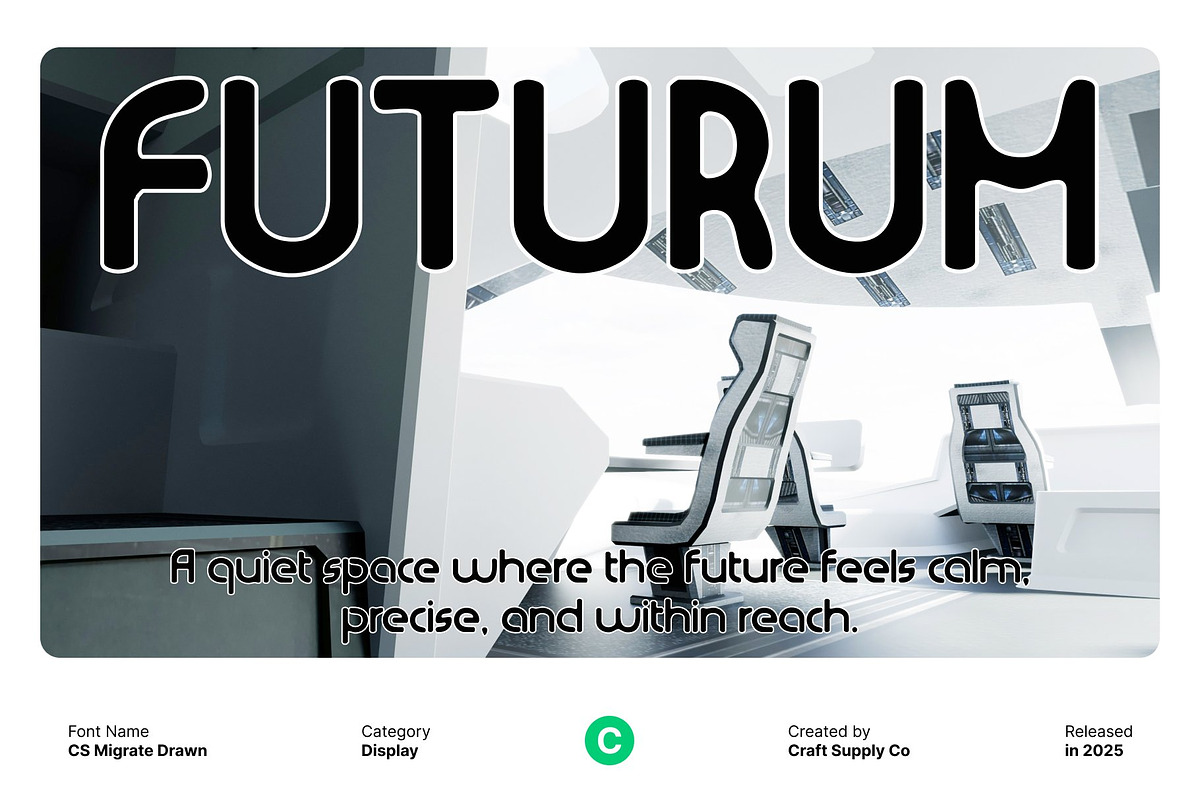 CS Migrate Drawn, a Sans Serif Font by Craft Supply Co. (Photo 6 of 8)