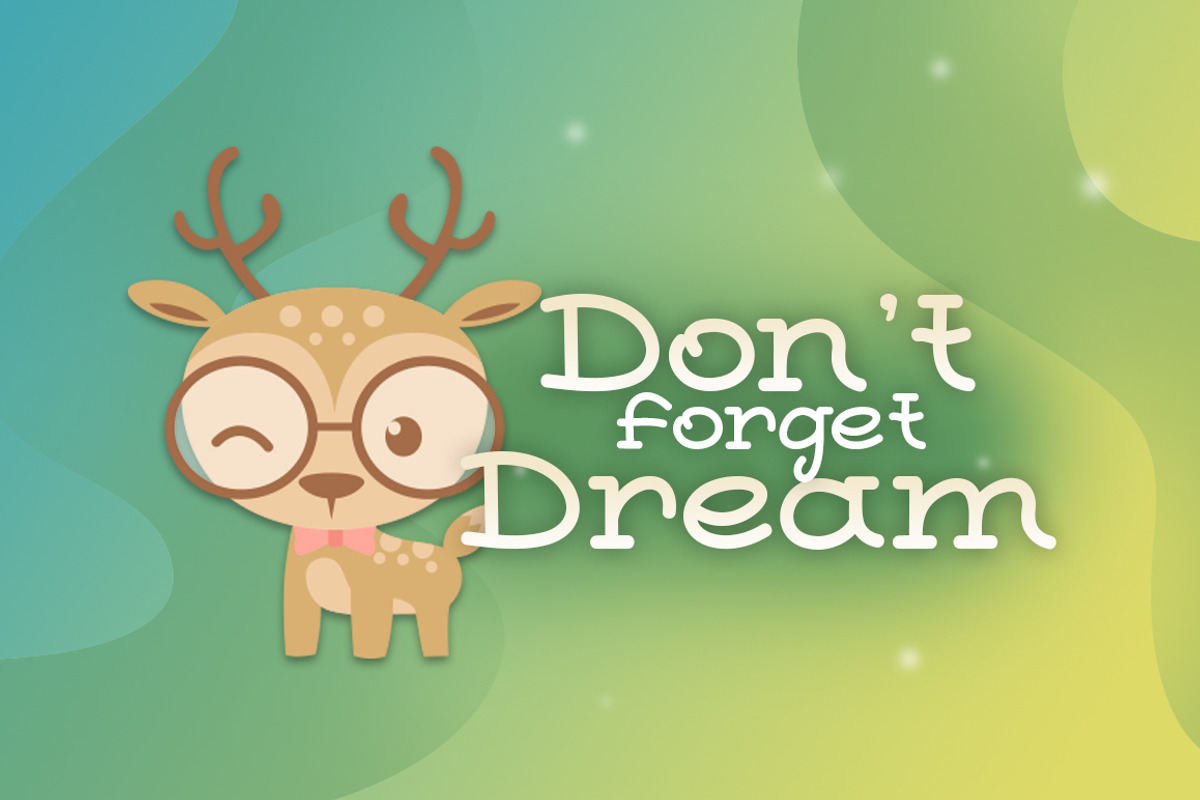 Vixen Deer Font + Vector preview 4