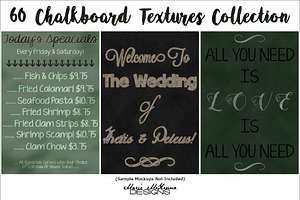 Chalkboard Textures Collection