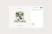 CANVA PS Instagram Templates Posts, a Social Media Template by Love Radiation Studio (Thumbnail 8 of 16)