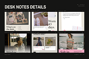 DESK NOTES | 40 Canva Templates, a Social Media Template by The Muza (Thumbnail 5 of 9)