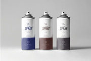 Spray Can Mock-up, a Product Mockup by zippypixelstudio (Thumbnail 4 of 9)
