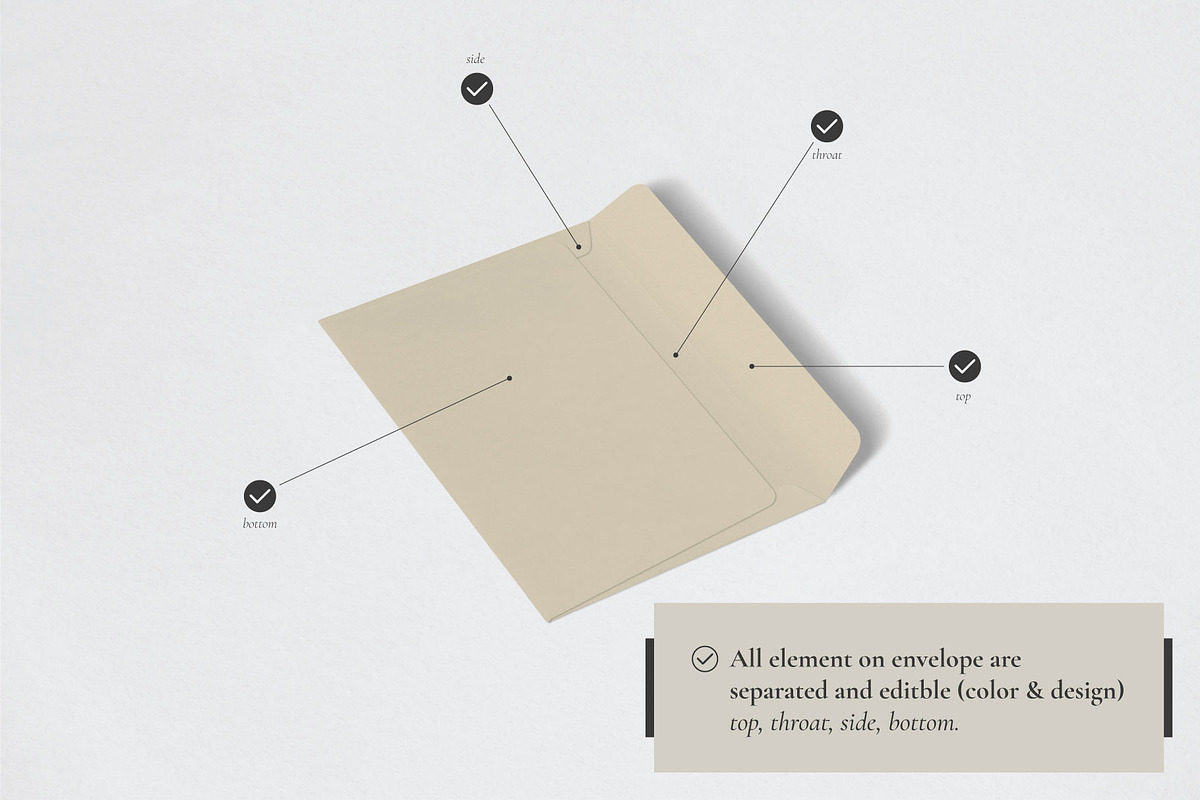 Envelope & Card Invitation Mockups, a Print Template by Mockstore (Photo 5 of 14)