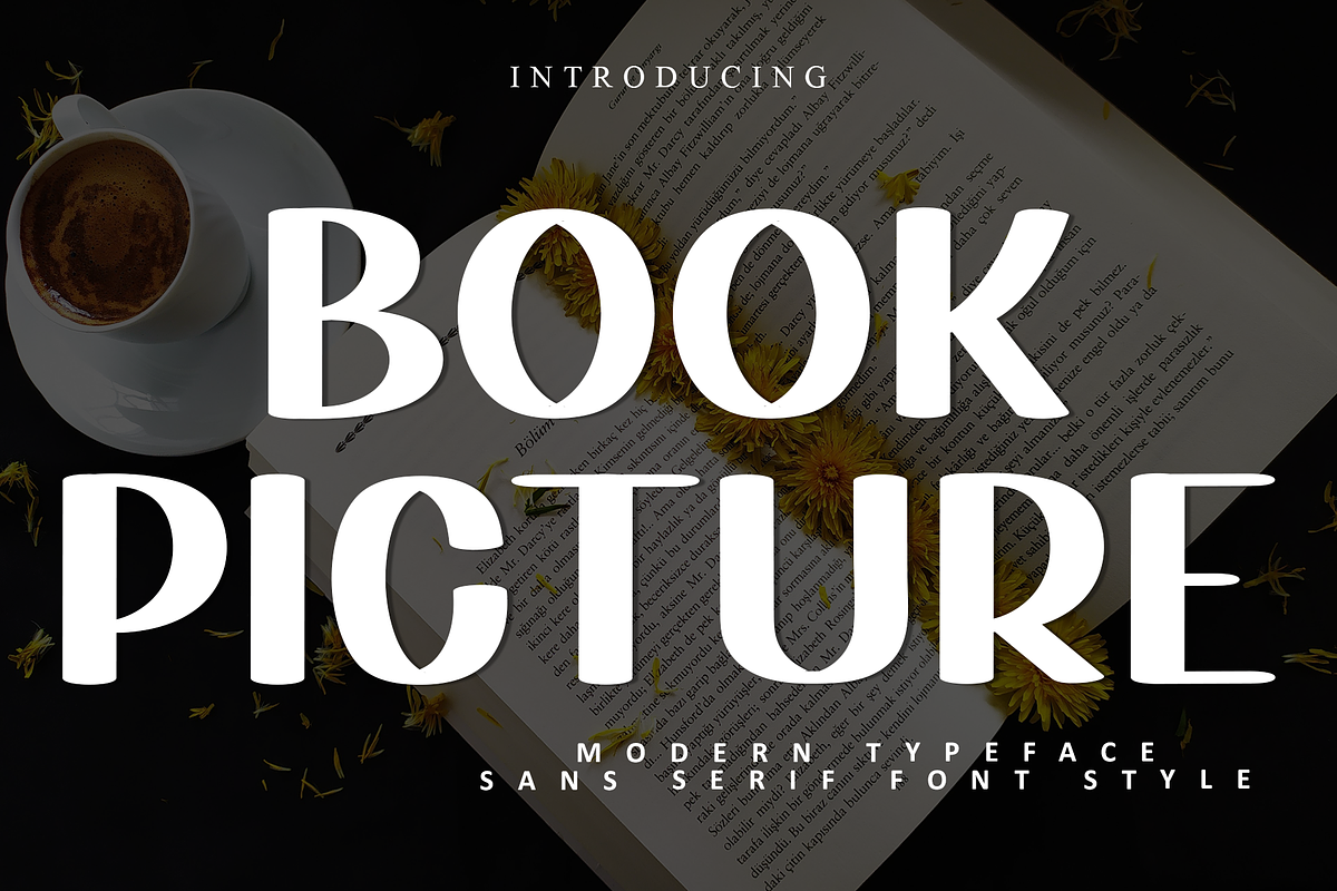 Book Picture, a Script Font by FreshTypeINK (Photo 1 of 8)
