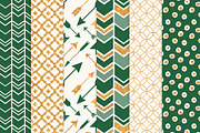 Emerald Green Glitter Digital Papers, a Pattern Graphic by Amanda Ilkov (Thumbnail 3 of 3)