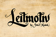 Leitmotiv, a Script Font by Leitmotif (Thumbnail 1 of 2)