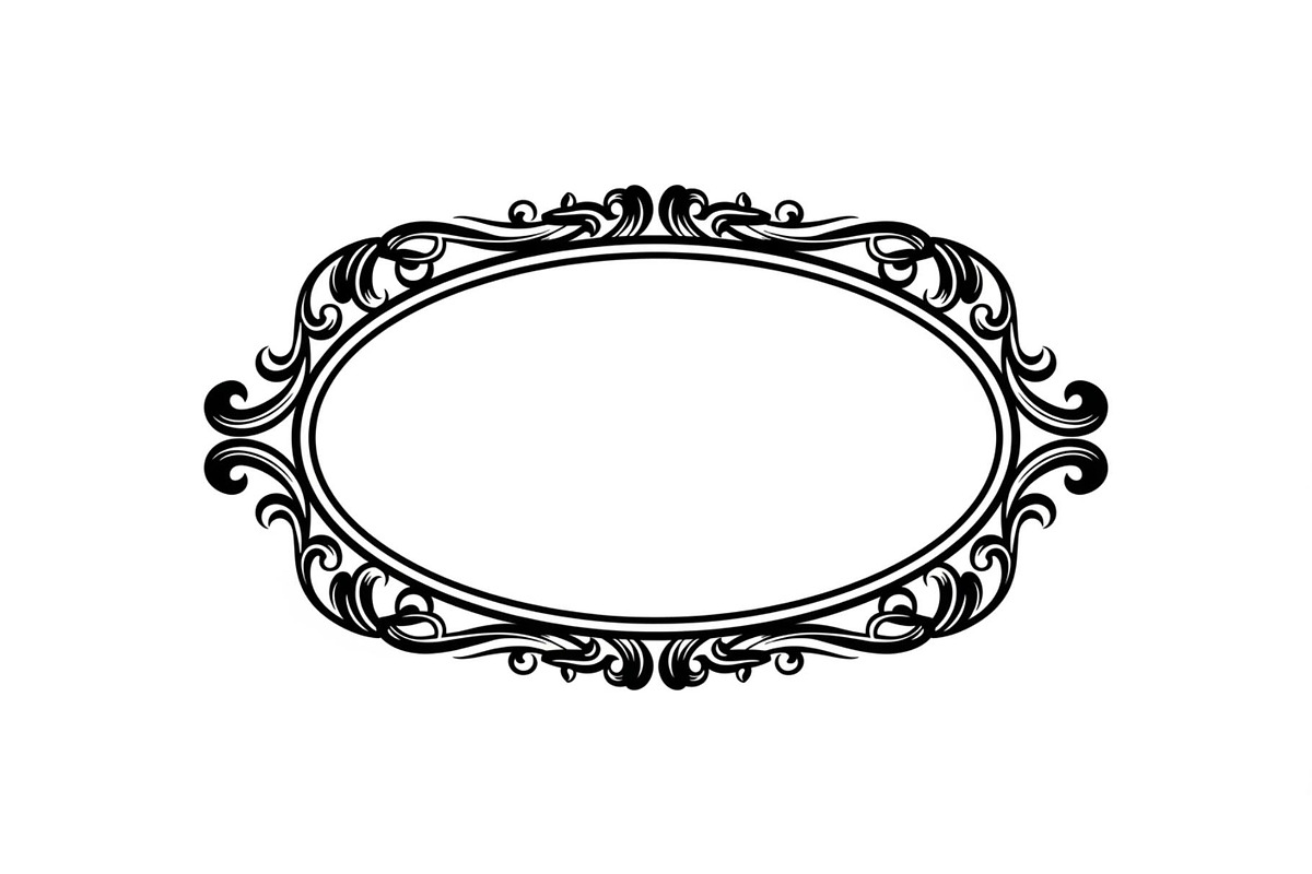 Elegant Oval Ornament Frame Bundle, an Illustration by jahid234 (Photo 2 of 31)