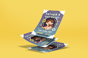 Father's Day Celebration Flyer, a Flyer Template by Huge Dream Studio (Thumbnail 3 of 5)