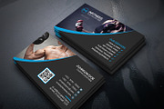 Fitness Business Card, a Business Card Template by Creative_Arts (Thumbnail 1 of 4)