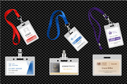 Lanyard Badges, an Object Illustration by alexdndz (Thumbnail 3 of 3)