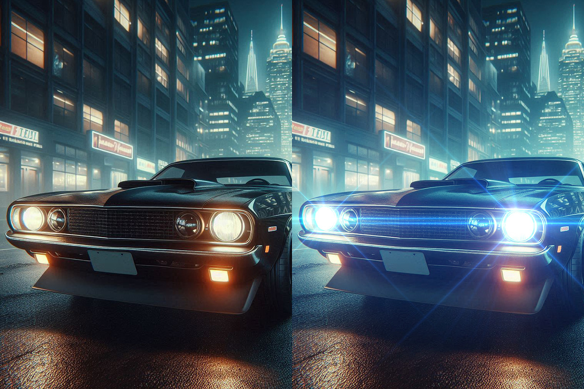 Lens flares or anamorphic lens flare, an Object Graphic by Buradaki (Photo 3 of 5)