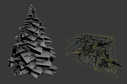 Fir Tree, an Environmental 3D Model by Game-Ready Studio (Thumbnail 3 of 5)