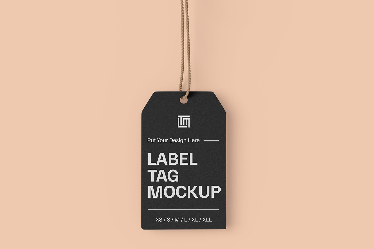 Label Tag Mockup, a Product Mockup by SLAB! Design (Photo 7 of 7)