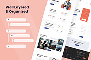 Photographer Web Design, a Wireframe Template by INSPR STD (Thumbnail 3 of 6)