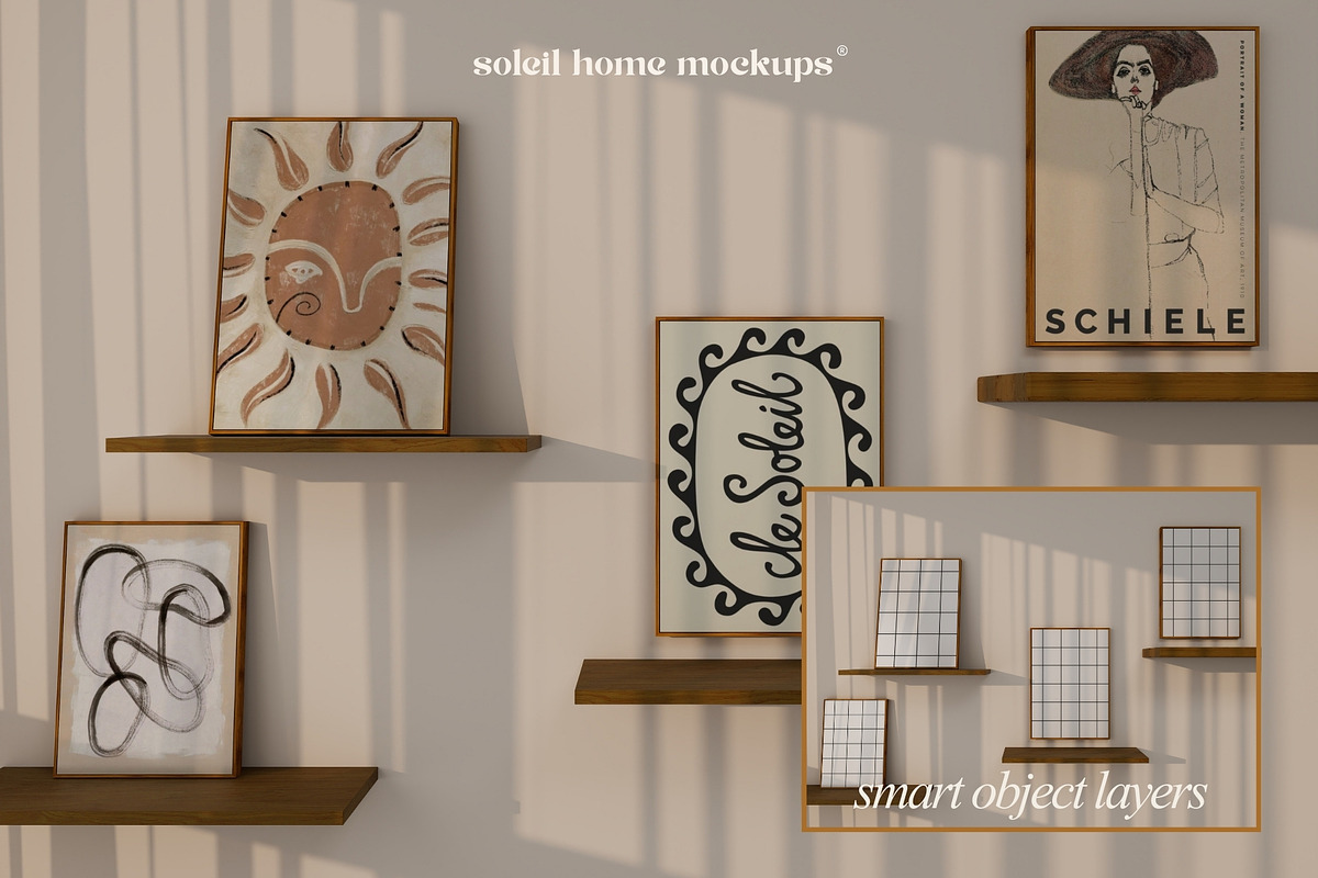 CHIARA | Minimalist Frame Mockup Set, a Household Mockup by SoleilHomeMockups (Photo 6 of 11)