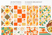 Summer Breakfast Collection, a Pattern Graphic by GVGraphics (Thumbnail 4 of 14)