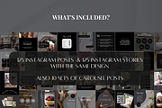 Dark Wellness Instagram Templates, a Social Media Template by SociallyyCreative (Thumbnail 2 of 10)