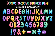 Groove Bounce, a Handwritten Font by BBtypeStudios (Thumbnail 15 of 18)