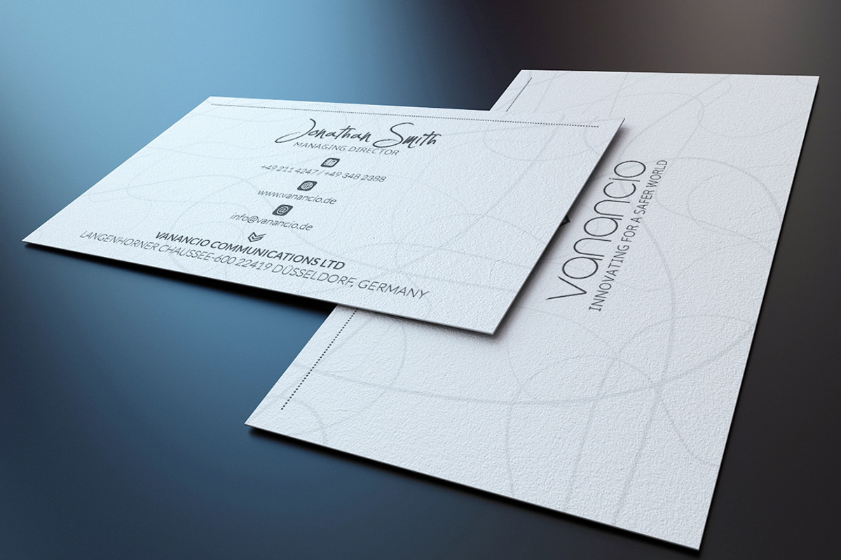 Minimal Business Card, a Business Card Template by Marvel (Photo 3 of 4)