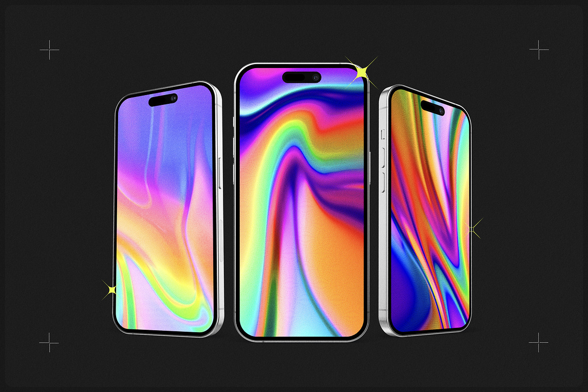 Vivid — Acid Gradient Textures, a Background Graphic by Milka (Photo 7 of 8)