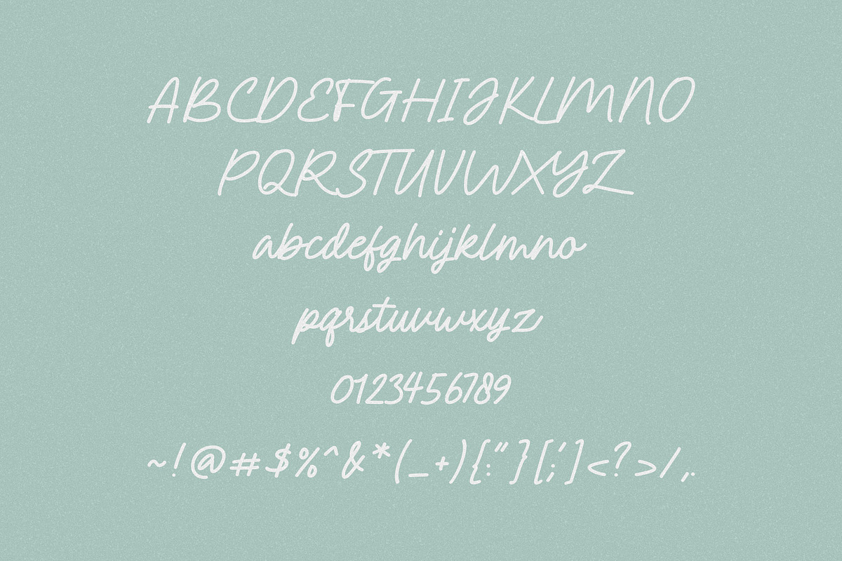 Kashafa | Handwritten Font, a Script Font by zuzulgo (Photo 5 of 5)