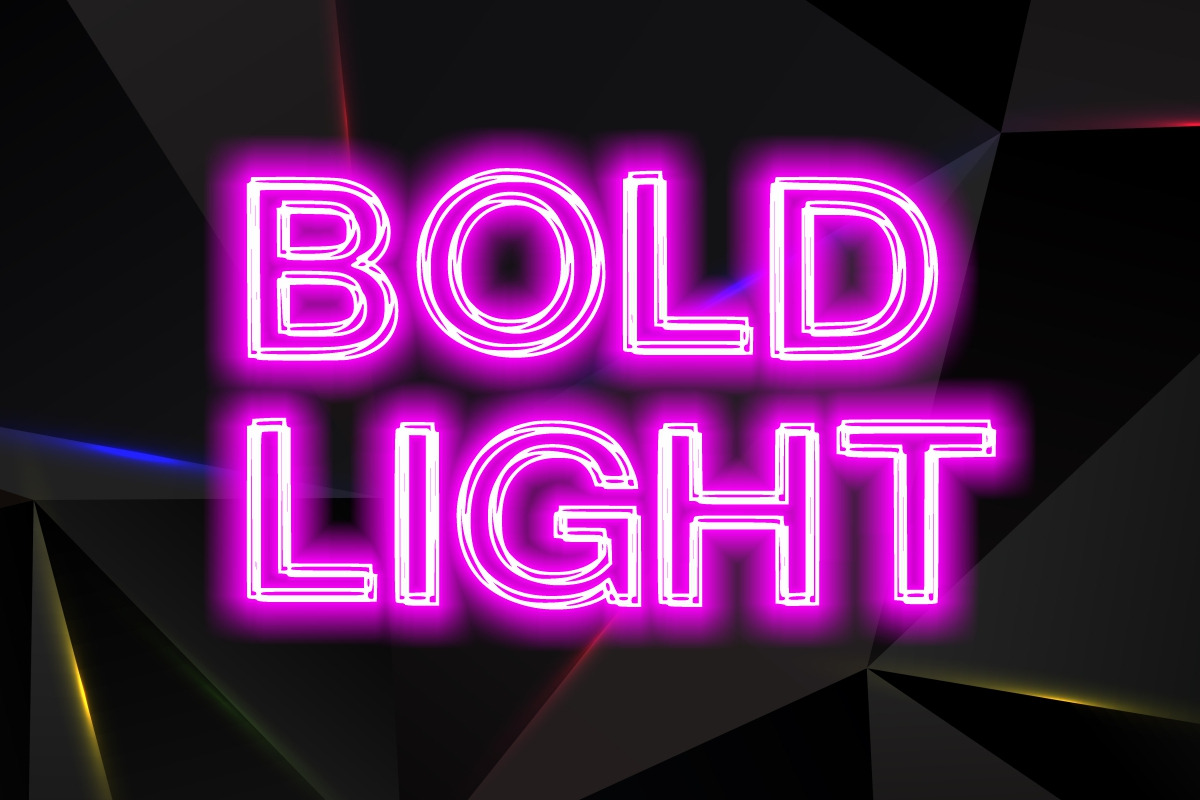 Hello Glitch Font, a Font by Fourteen Letter (Photo 2 of 7)
