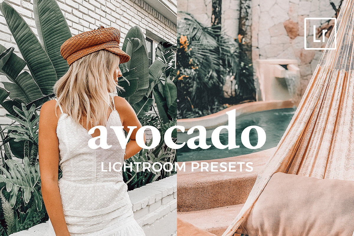 4 Lightroom Presets AVOCADO, an Action Add-On by Graace Studio (Photo 1 of 8)