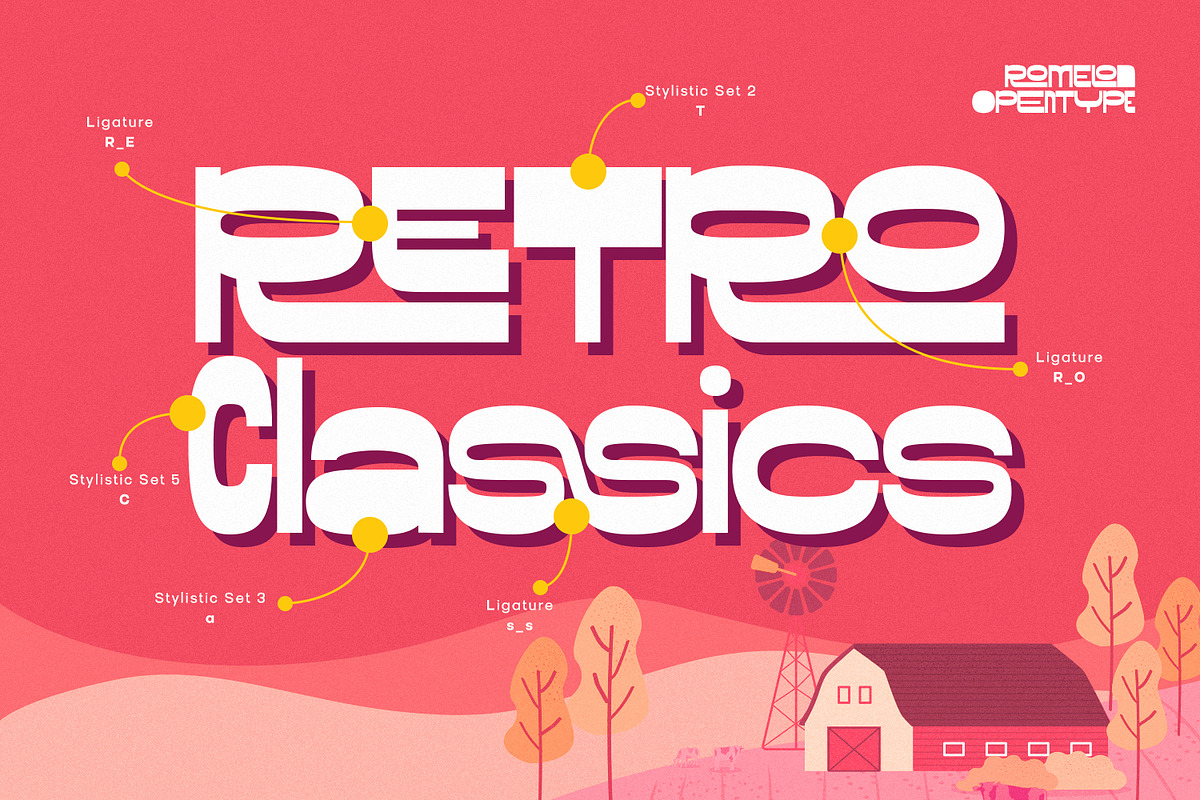 Romelon, a Font by Nathatype (Photo 5 of 9)