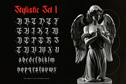 Makhor Metal Blackletter Font, a Blackletter Font by alit design (Thumbnail 6 of 20)