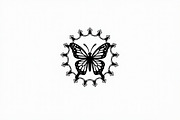 Nature Butterfly Vector Art, an Illustration by balal (Thumbnail 9 of 9)