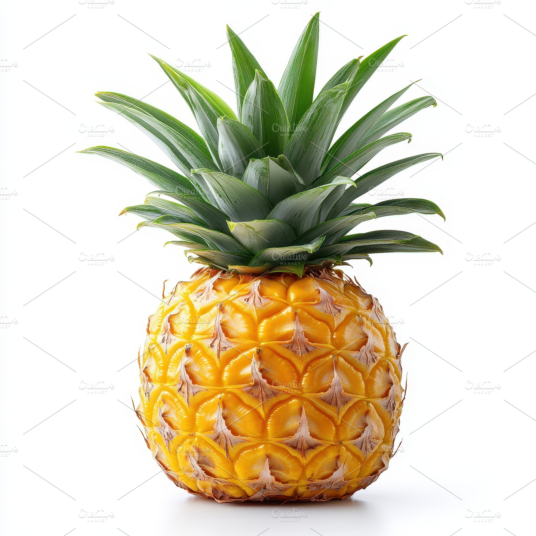 Ripe Pineapple Tropical Fruit Fresh, a Food & Drink Photo by Pixeness Studio