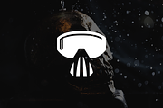 Minimalist Modern Skull VR Logo, a Branding & Logo Template by Luxury Logos (Thumbnail 2 of 4)