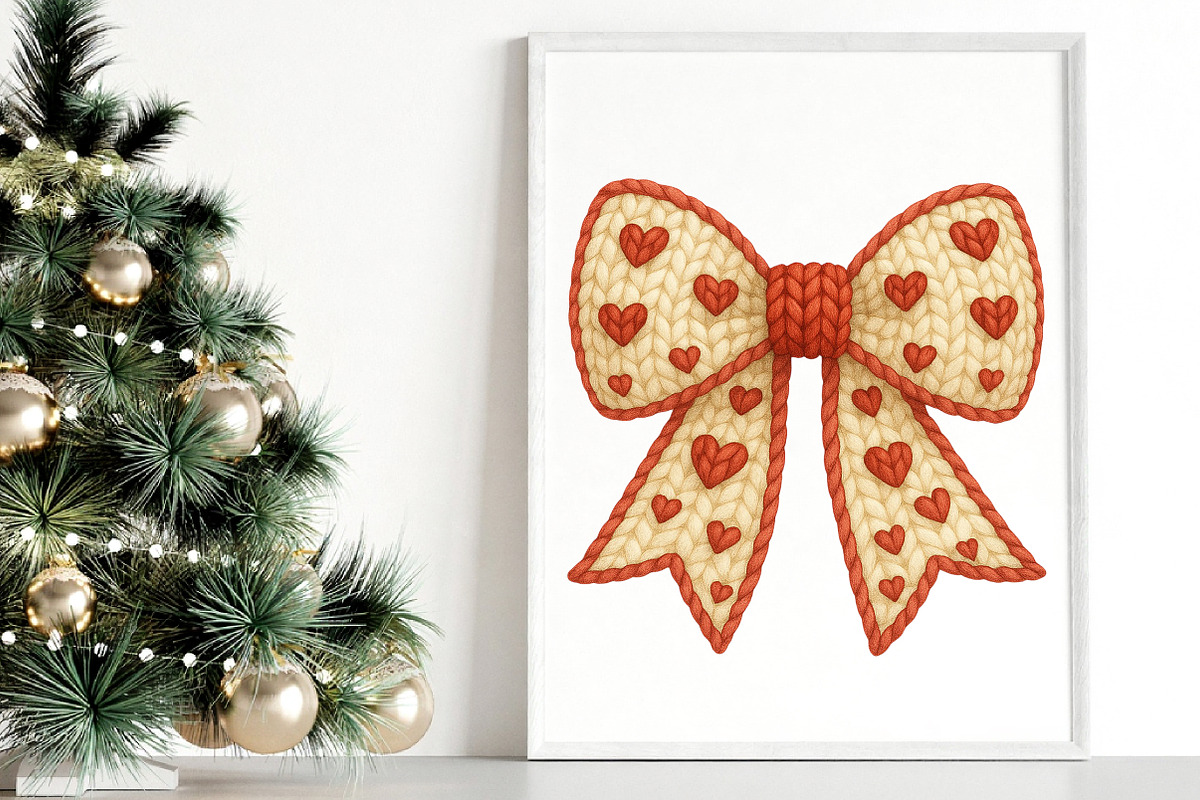 Preppy Coquette Valentine PNG, an Illustration by Canvas Craft (Photo 5 of 6)