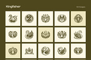 1500 Bird Logo Art Set, a Solid Icon by Creative Stall (Thumbnail 29 of 38)