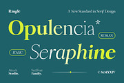 Ringle, a Serif Font by Attract Studio (Thumbnail 2 of 13)