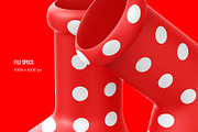 Astro Boy Boots Mockup - 2 PSD, a Product Mockup by easymock (Thumbnail 5 of 10)