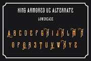 King Armored, a Blackletter Font by EN86-21 (Thumbnail 5 of 7)