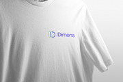 Logo Mockup Perspective T-Shirt, an Apparel Mockup by Asylab (Thumbnail 4 of 5)